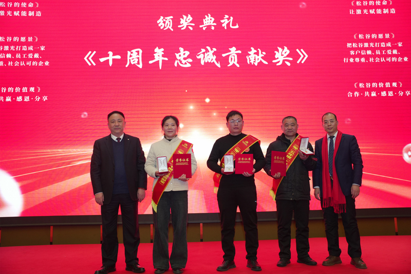 松谷激光2025年任务总结大会